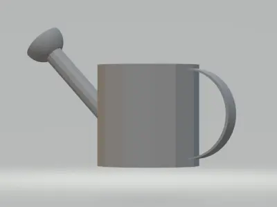 Watering Can For my dad Free 3D print model