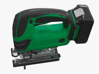 Cordless Jig Saw 3D model