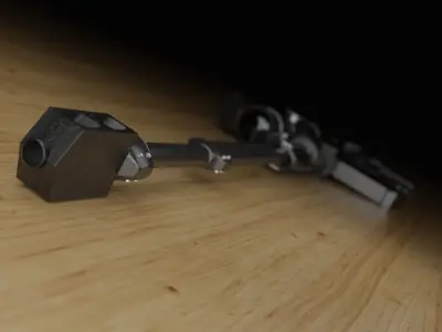 AS-50 Sniper Rifle 3D model