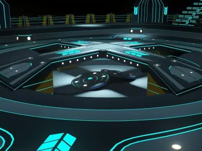Si- Fi Model  3D model