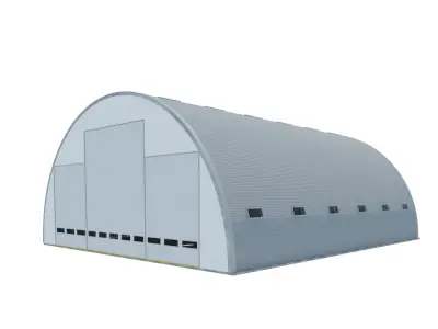 Hangar 3D model