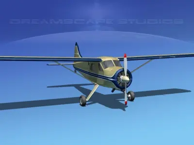 Dehaviland DH-2 Beaver SL02 3D model