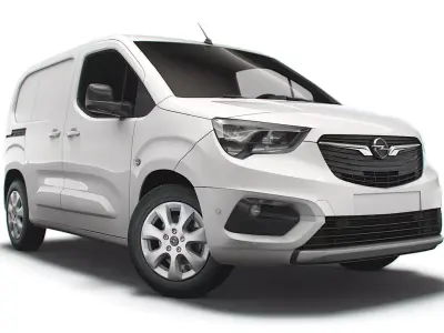 Opel Combo SWB Limited Edition Van 2021 3D model