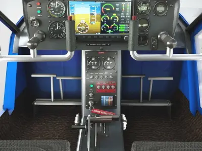 A22LS Aeroprakt Low-poly 3D model