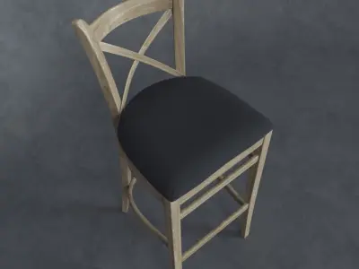 Chair Toscana Free 3D model