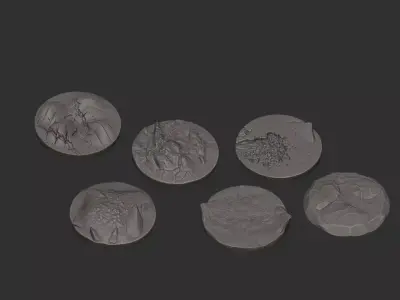 base miniatures print 3D print model