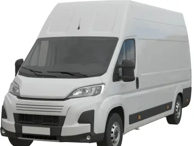 L4H3 Global commercial van 3D model