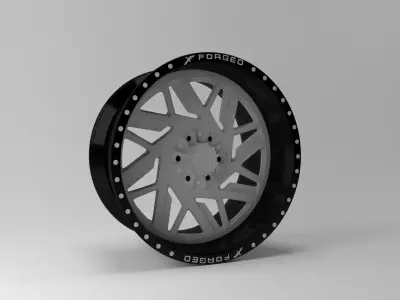 Car wheel  3D model