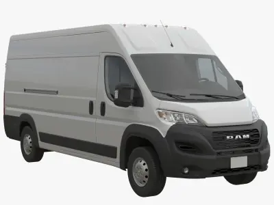 2024 Ram ProMaster 3500 TRADESMAN CARGO VAN HIGH ROOF 159 WB EXT 3D model