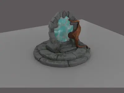 StoneGate Sifi SiFiStoneGate Low-poly 3D model