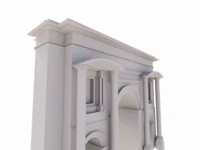 Arcade arches and columns - arches and columns - arches 3D model