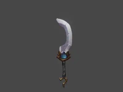 Zeloeman Sword A 66 Low-poly 3D model