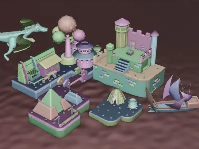 game of thrones 3D model