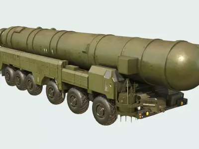 SS-20 Saber RSD10 Pioneer 3D model