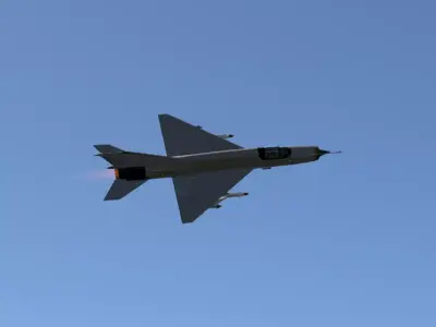  MiG-21 CGI 3D Model  Low-poly 3D model