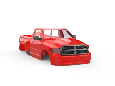 2016 Dodge Ram 1500 Classic Crew Cab 3D print model