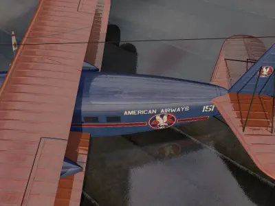 Curtiss T-32 Condor II 3D model