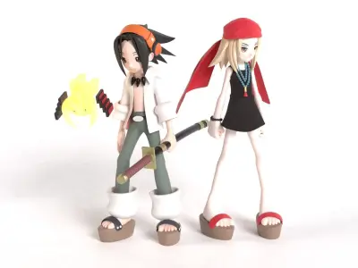 Kyoyama Anna - Shaman King 3D model