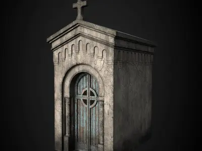 Cemetery Pack 3D Model Collection