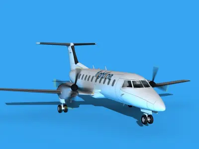 Embraer EMB120 Flightline 3D model