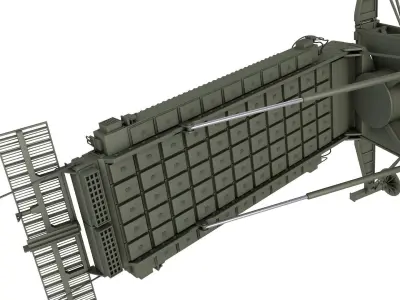 TPY-4 Multi-Mission Radar 3D model
