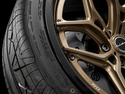 Nitto Invo 245 35 ZR21 96W 3D model