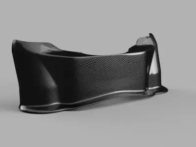 Yamaha ybr custom light bottom part Free 3D print model