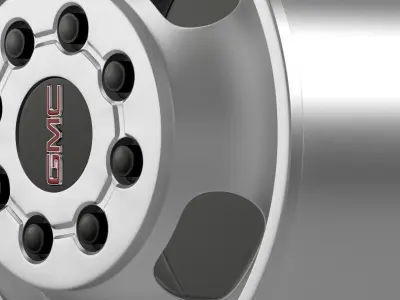 GMC Sierra 3500HD 2008 rim 3D model