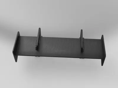 Spoiler bodykit auto 3D model