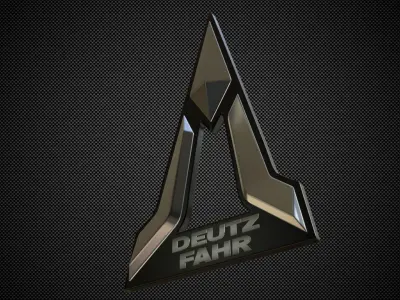 deutz fahr logo 3D model