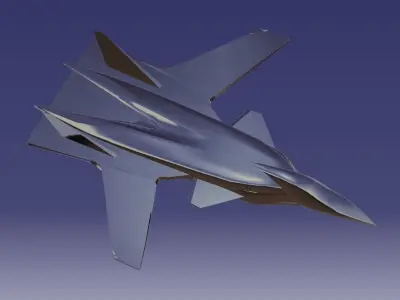 Russian war plane model 3D model
