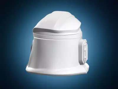 Star Wars Clone Trooper Helmet Sculpture 3D print model