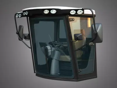 AGRIO Sprayer Dino3 2024 Cabin 3D model