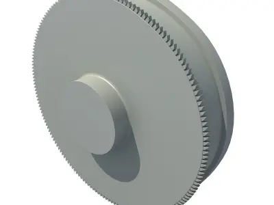 3D Engine Flywheel 99 3D model