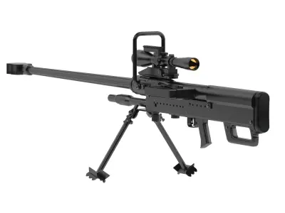 Denel NTW-20 3D model