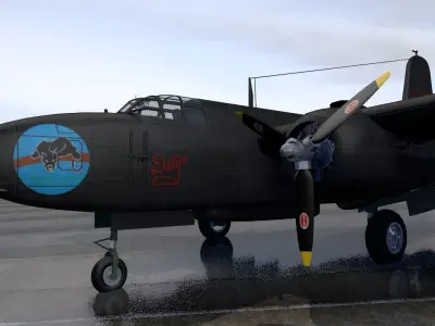 Douglas P-70 Nighthawk 3D model