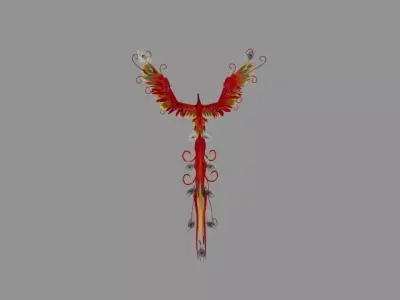 Phoenix  - anka kusu 3D model