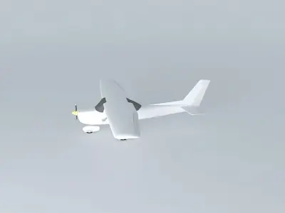 Cessna 152 Free 3D model