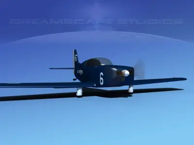 Ken Rand KR-2 V12 3D model