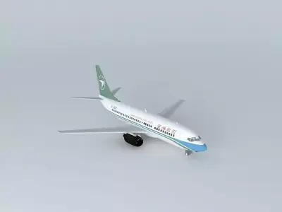 OLD Shenzhen Airlines Boeing 737 300 Free 3D model