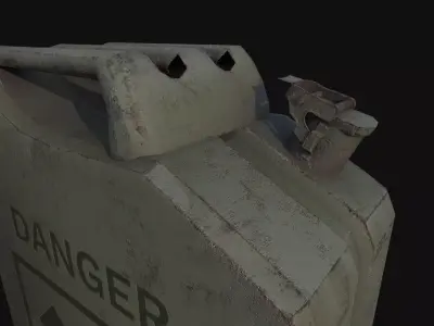 Gas Can  Low-poly 3D model