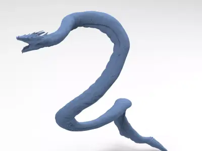 Snake mountain snake 1 3D model