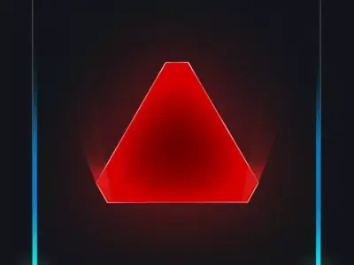 Phantoms triangle icon 3D model