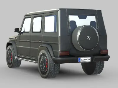 Mercedes G Class Free low-poly 3D model