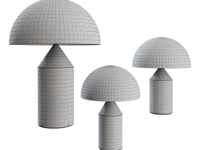 Atollo By Oluce 3D model