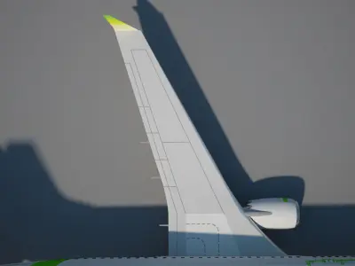 Mauritania airlines 737 max 8 3D model