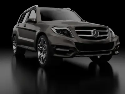 Mercedes-Benz GLK 350 SUV 2014 Free 3D model