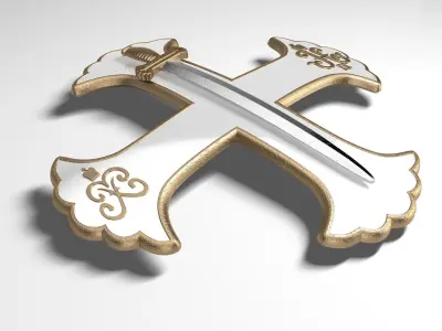 The order of the Semenovsky regiment Free 3D model