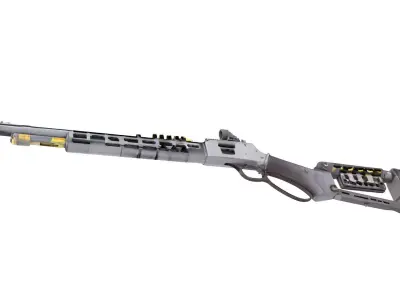 Henry Precision  rifle  3D model