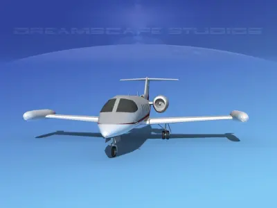 Gates Learjet 35 V11 3D model